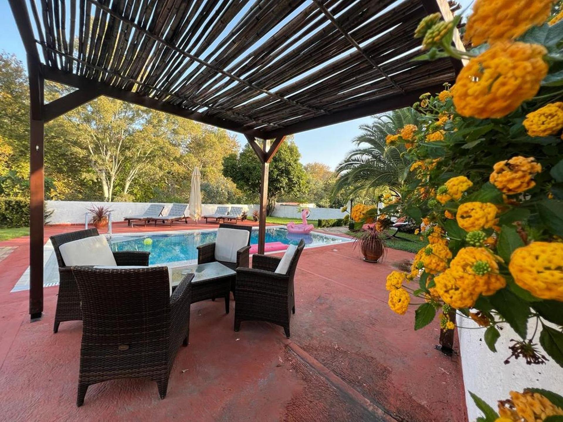 Villa Platanias อายา ปารัสเกวี ภายนอก รูปภาพ